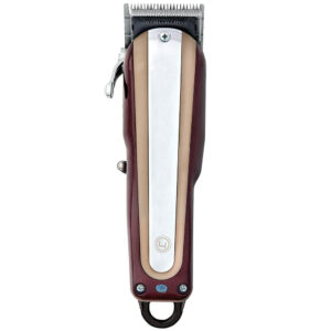 PROHAIRTECH X8 Cordless Hair Clipper — Burgundy & Gold